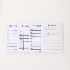 Non-Adhesive Line Style Notes 8x11 60 Sheets