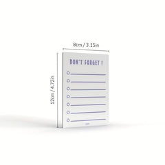 Non-Adhesive Line Style Notes 8x11 60 Sheets