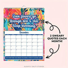 1pc Personal Planning Calendar Fun Mental Health Calendar