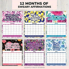 1pc Personal Planning Calendar Fun Mental Health Calendar