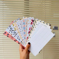 Perforated Budget Envelope Consumption Card