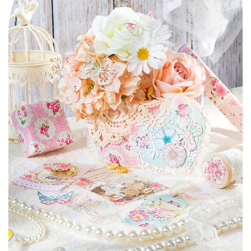 30pcs Wedding Dress Series Paper Large Size Lace Pattern Material DIY