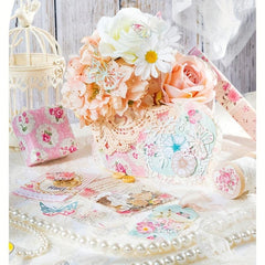 30pcs Wedding Dress Series Paper Large Size Lace Pattern Material DIY
