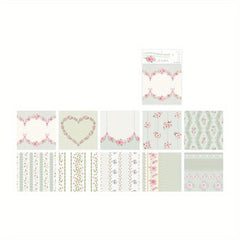 30pcs Wedding Dress Series Paper Large Size Lace Pattern Material DIY