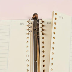 60sheets Sweet Iron Clip Ring Binder Detachable B5 Girl Notebook