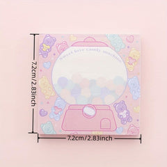 Sweetheart Candy Sticky Notes Book 80 Sheets
