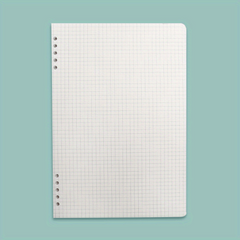Stylish Loose leaf Notebook w/ 10 Detachable Coils