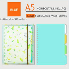 Hongtai B5 Loose Leaf Paper Book 26 Holes A5 Refill Notebook