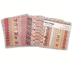 12pcs Journal Background Paper Material Decor 15x24 cm
