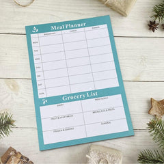 1pc Daily Meal Planner Weekly Meal Notepad Grocery Shopping List Planning Book