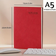 1pc A5 Sheepbark Notebook Business Office Meeting Student 14.99x21.84cm