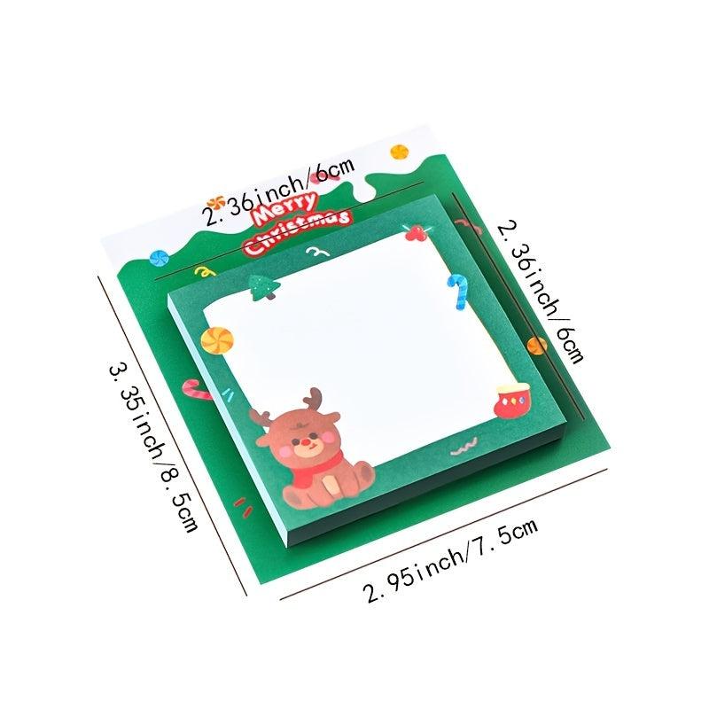 Christmas Sticky Notes 60 Sheets Message Note for Students
