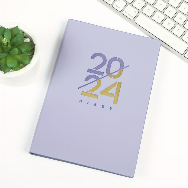 A5 Spanish Daily Plan Calendar Book 156 Sheets 312 Pages