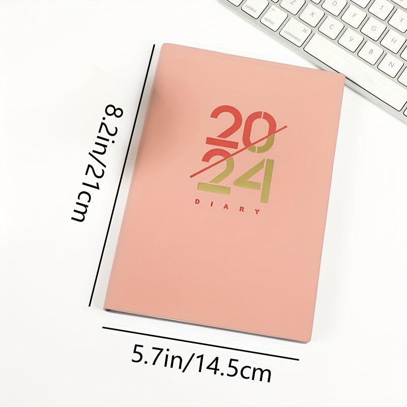 A5 Spanish Daily Plan Calendar Book 156 Sheets 312 Pages