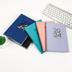 A5 Spanish Daily Plan Calendar Book 156 Sheets 312 Pages