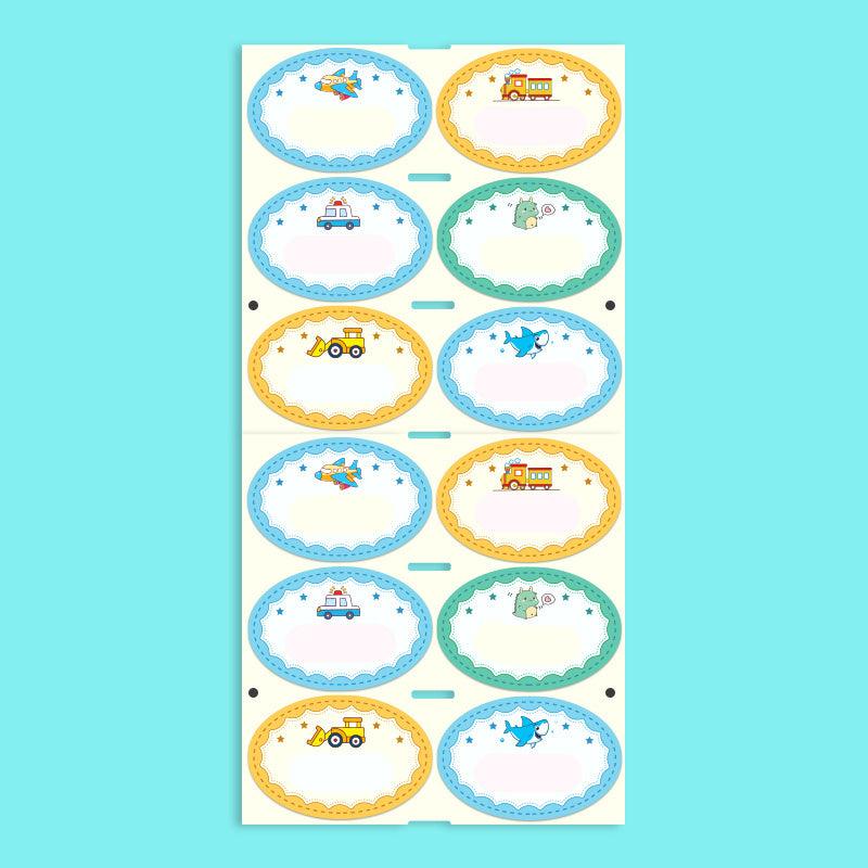 Personalized Ironing Labels for Clothes - 48pcs, Machine Washable