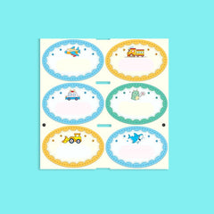 Personalized Ironing Labels for Clothes - 48pcs, Machine Washable