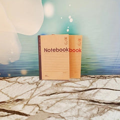 2pcs Horizontal Grid Notebook for School Study Thick & Durable