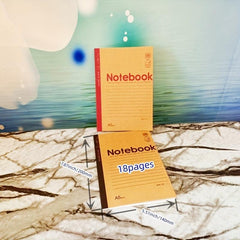 2pcs Horizontal Grid Notebook for School Study Thick & Durable