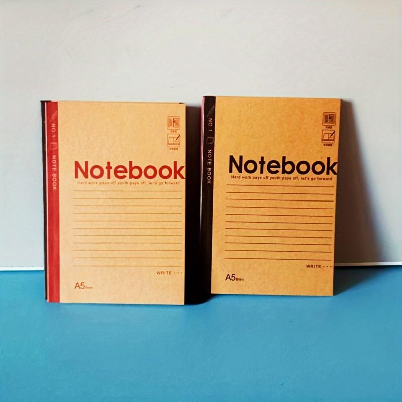 2pcs Horizontal Grid Notebook for School Study Thick & Durable