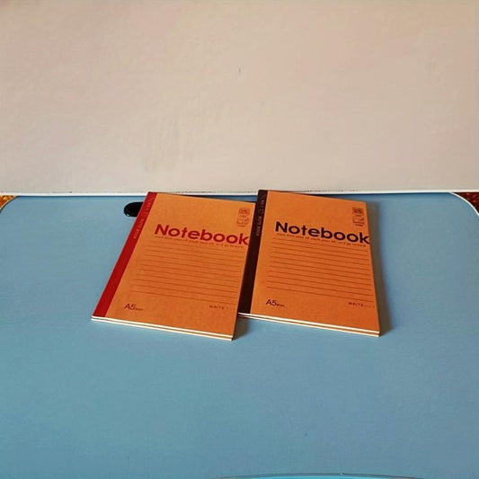 2pcs Horizontal Grid Notebook for School Study Thick & Durable