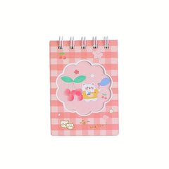 Cartoon Girl Coil Notebook Little Rabbit Mini Memo Book