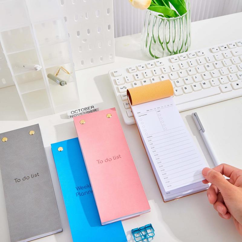 Weekly Plan Sticky Note Notebook 6 Colors