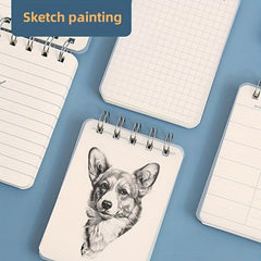 2pcs 200 Sheets Spiral Coil Notebook Journal Diary School Supplies 10.59x7