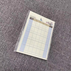 60sheets Weekly Planner Memo Pad Study Time Schedule Daily List