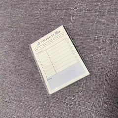 60sheets Weekly Planner Memo Pad Study Time Schedule Daily List