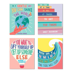 Growth Mindset Posters for Classroom Decor - Set of 4