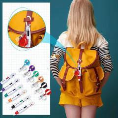 6 Pack Retractable Shuttle Pens, Great Office & School Supplies Gift