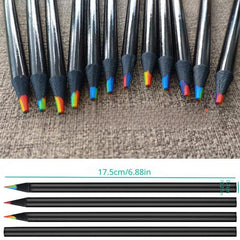 Blackwood Rainbow Pen 7 Core Colorful Lead Creative DIY Graffiti