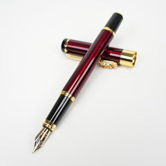 Stylish All Metal Frosted Christmas Pen - Perfect for Students