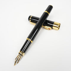 Stylish All Metal Frosted Christmas Pen - Perfect for Students