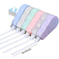 6PCS Mini Correction Tape For Student Instant Corrections