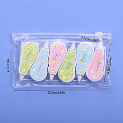 6PCS Mini Correction Tape For Student Instant Corrections