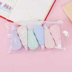 6PCS Mini Correction Tape For Student Instant Corrections