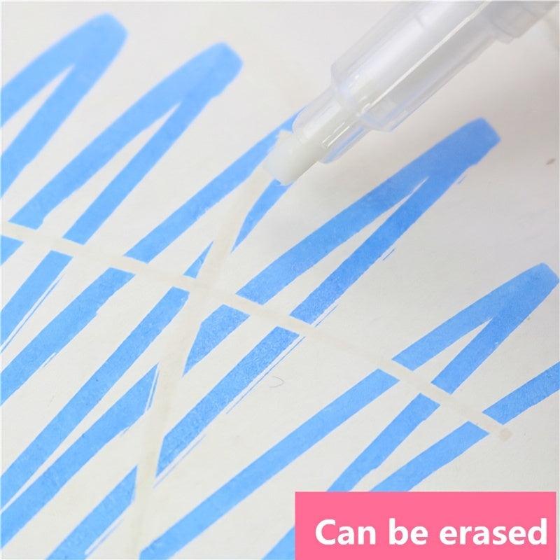 7-Piece Erasable Highlighter Set for Students and Office Use