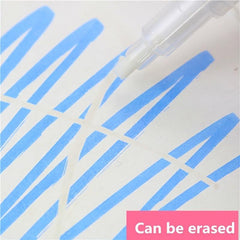 7-Piece Erasable Highlighter Set for Students and Office Use
