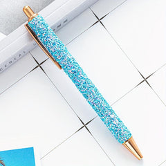 Sequins Ballpoint Pens Glitter Retractable Ink Medium Point