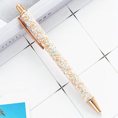 Sequins Ballpoint Pens Glitter Retractable Ink Medium Point