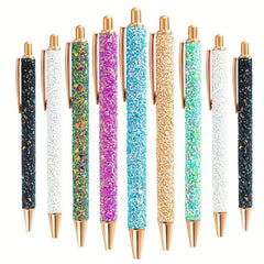 Sequins Ballpoint Pens Glitter Retractable Ink Medium Point