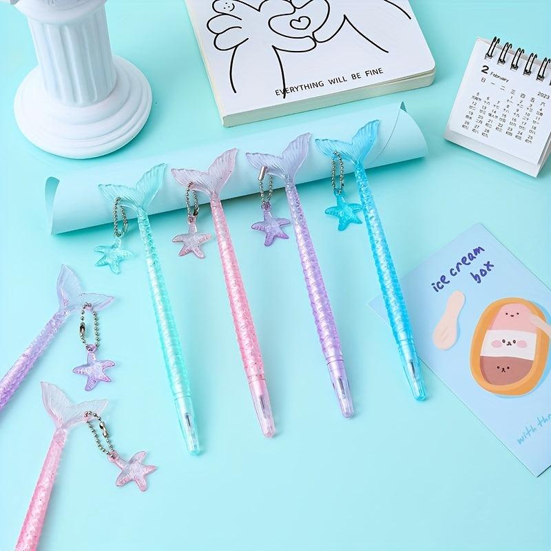 Mermaid Pen Set for Birthday and School Supplies
