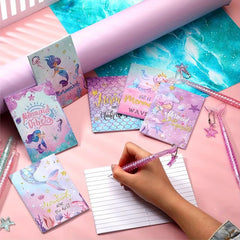 Mermaid Pen Set for Birthday and School Supplies