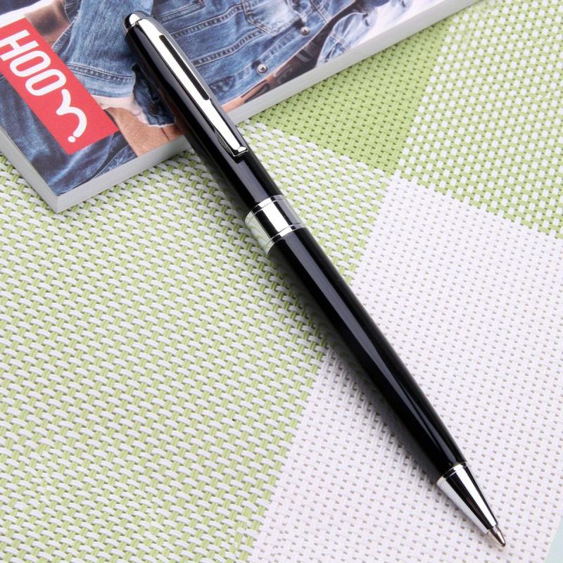 Metal Ballpoint Pen 4-Color 1.0mm Refill Women's Signature Office Student