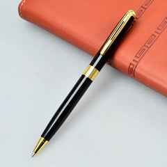 Metal Ballpoint Pen 4-Color 1.0mm Refill Women's Signature Office Student
