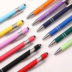 2-In-1 Rainbow Ballpoint Pen, Medium Tip, Smooth Ink, Handwriting Pen