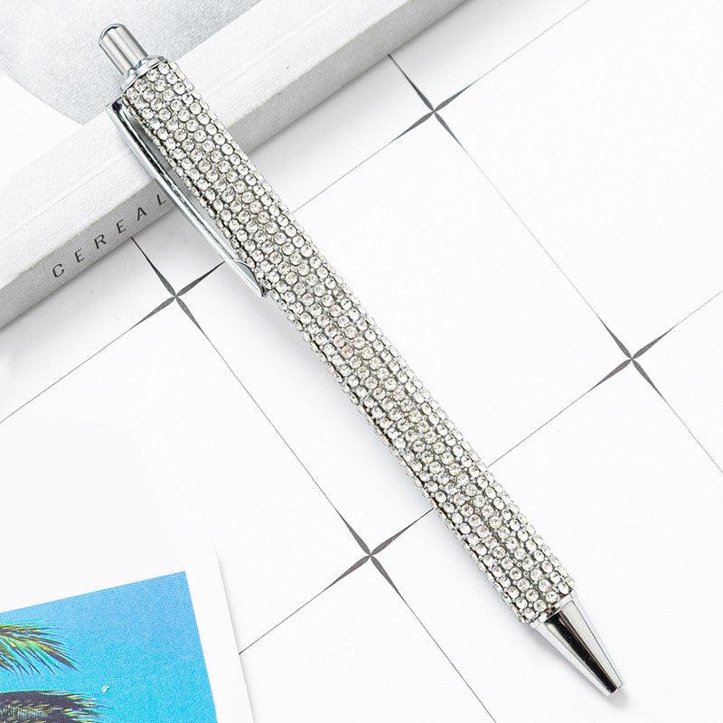 Creative Artificial Diamond Decoration Ballpoint Pen for School Office