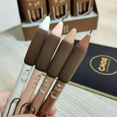 Good Looking Coffee Gel Pen Soft Grip School Office Supplies
